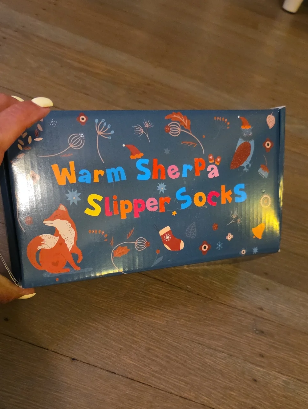 Warm Sherpa Slipper Socks - One Size Fits All. NEW